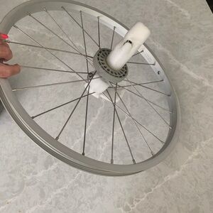 Chariot bike trailer stroller rear  wheel